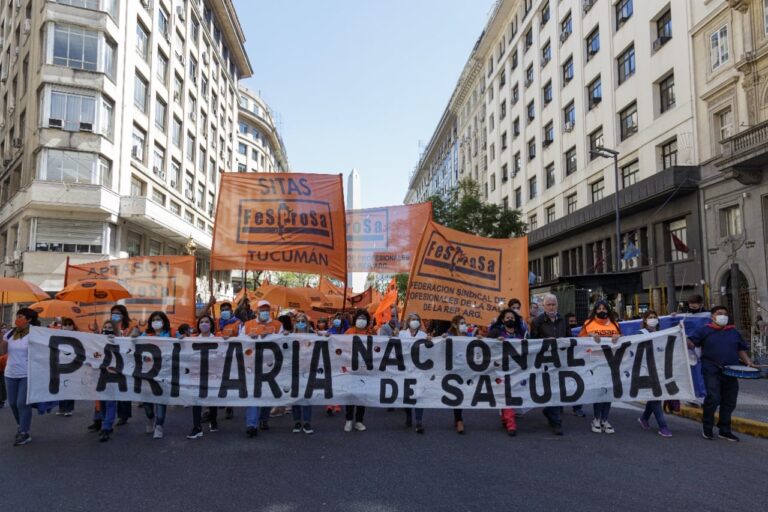 Fesprosa convocó a una jornada nacional de lucha en defensa de salud pública para el 17 de julio