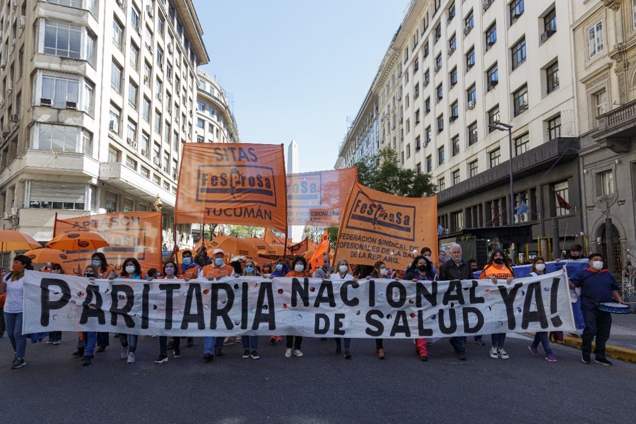 Fesprosa convocó a una jornada nacional de lucha en defensa de salud ...