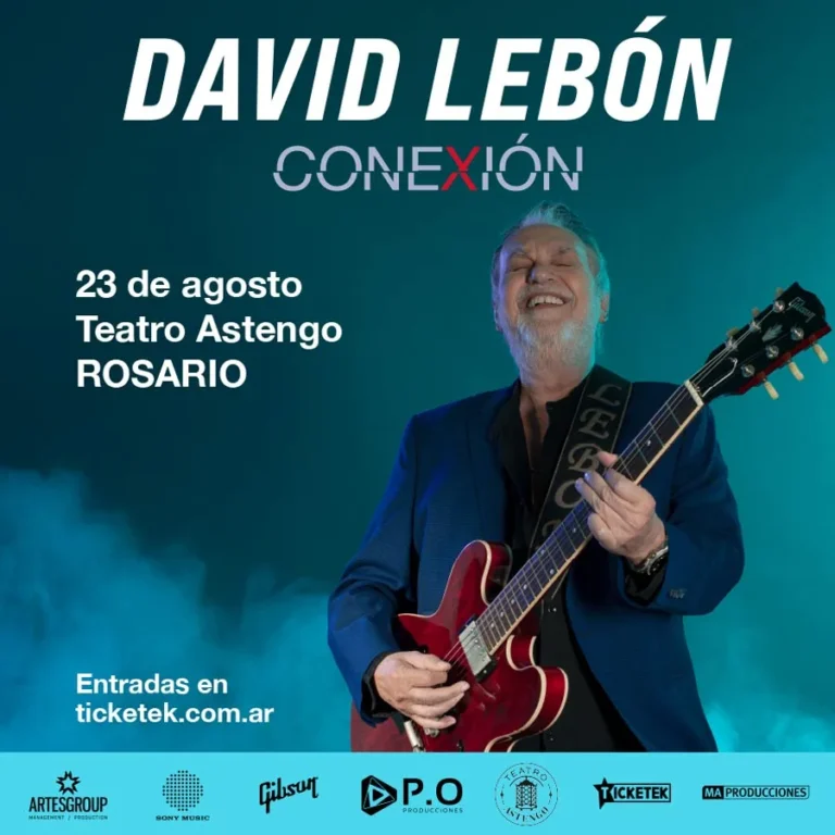 #DavidLebón con toda su música en Rosario