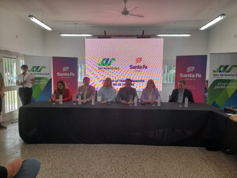 San Jerónimo Sud: la comuna anunció que la obra histórica de cloacas no tendrá ningún costo para los vecinos