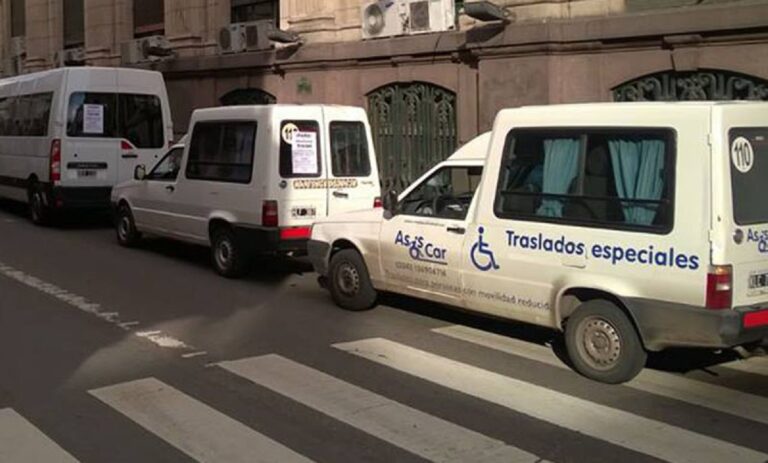 “Para generar alivio” al sector: otorgan beneficios fiscales a transportistas de personas con discapacidad