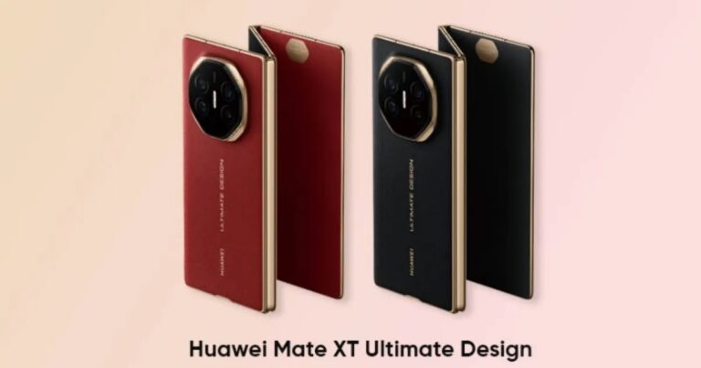 Huawei presenta su nuevo plegable triple, el Mate XTs que suma soporte para lápiz