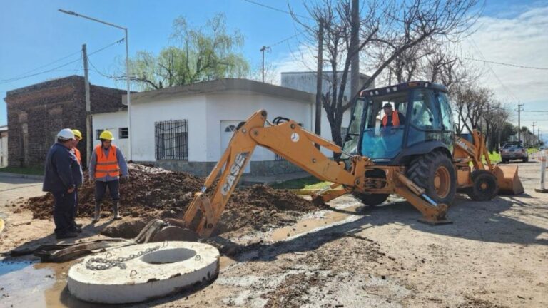 San Jerónimo Sud inició la obra de cloacas: inversión de más de $2.500 millones para llegar al todos los hogares
