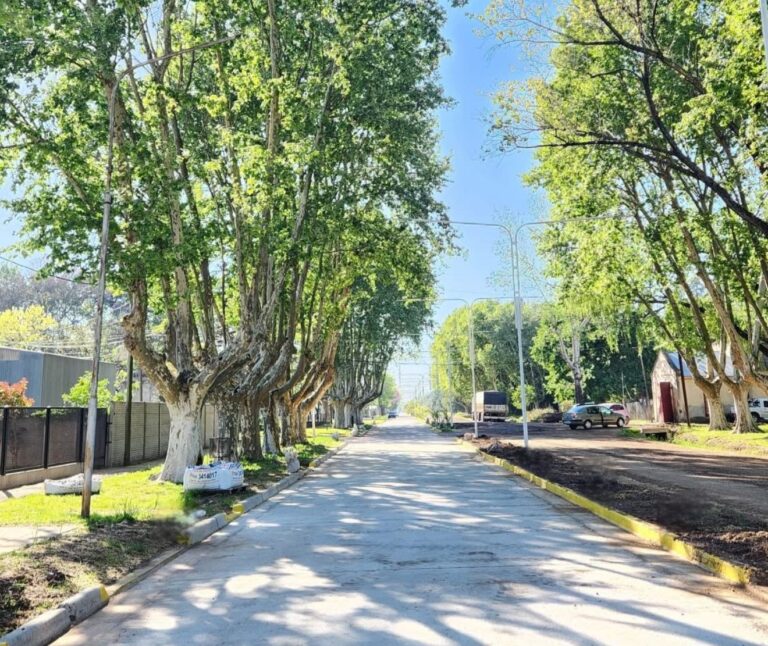 Más obras para San Jerónimo Sud: cloacas en curso y mejoras viales concluidas