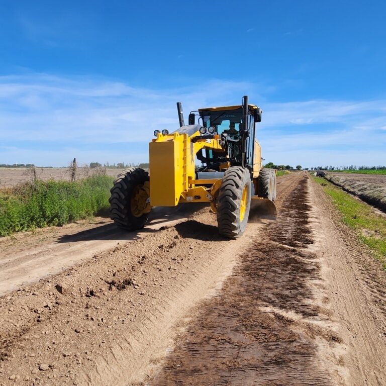 San Jerónimo Sud refuerza el mantenimiento de sus caminos rurales ante el aumento de la actividad agrícola