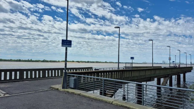 Renovaron el muelle del extremo norte de la costanera de Rosario