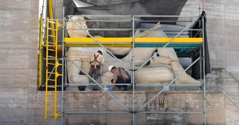 Provincia retoma la obra de restauración del Monumento