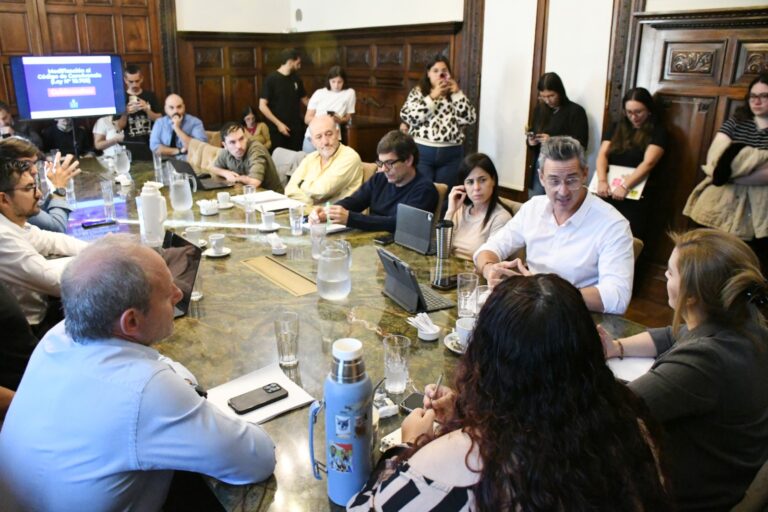 El senador Ciro Seisas presentó la ley de cuidacoches en el Concejo