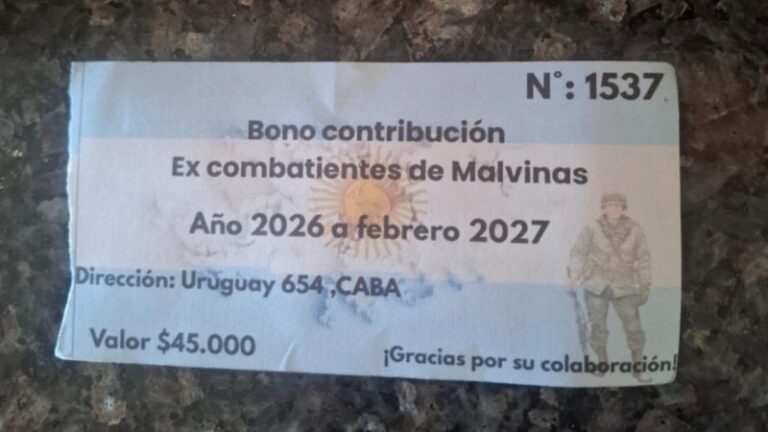 Denuncian estafas con falsos bonos de ex combatientes de Malvinas en la provincia: “No pedimos plata ni vendemos nada”
