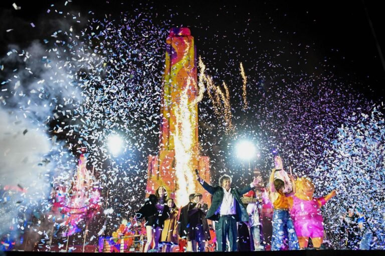 Ante 250 mil personas, Santa Fe abrió sus Juegos Suramericanos con una gran fiesta de música y deporte